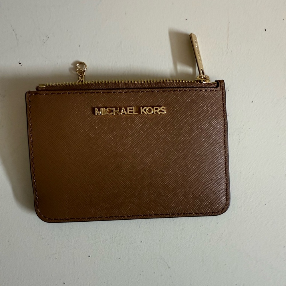 Michael Kors Brown Card Holder